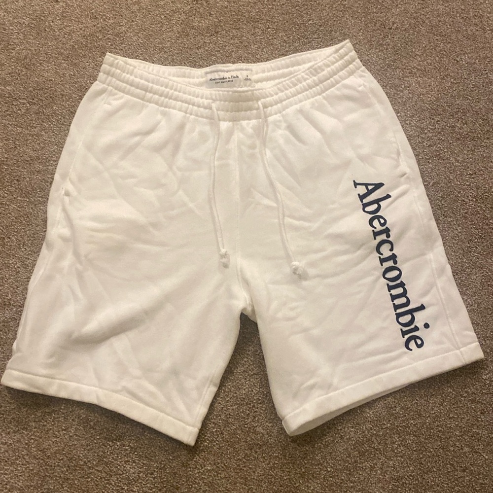 White Abercrombie Shorts
